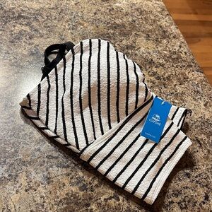 Cupshe Monochrome Striped Bikini